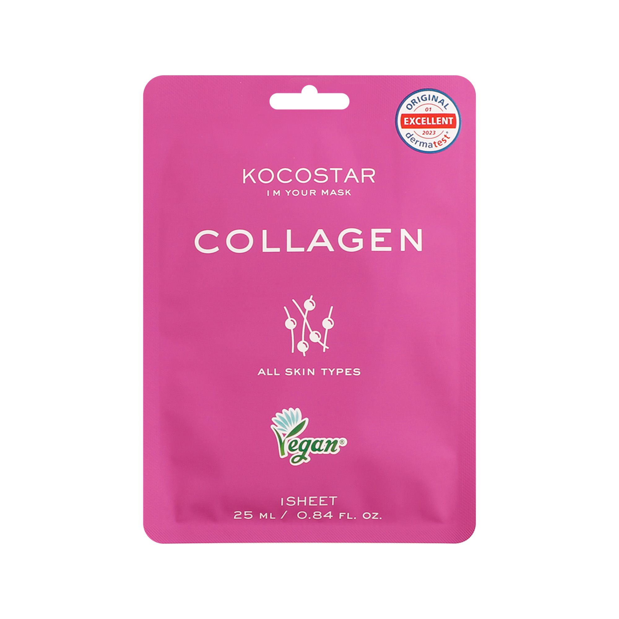 KOCOSTAR - Collagen Face Mask - 1τεμ.